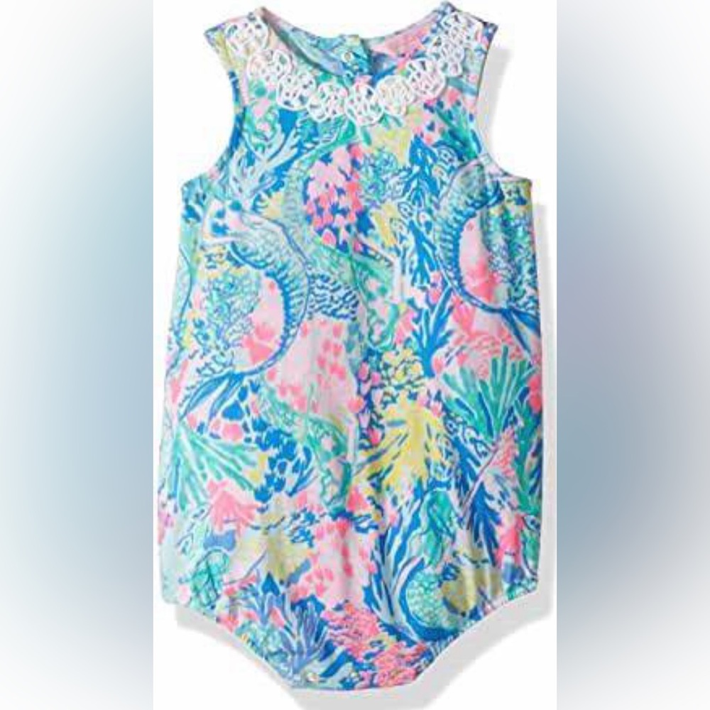 Lilly Pulitzer baby bubble 3-6 months.